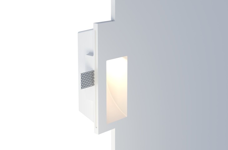 Встраиваемый гипсовый светильник на стену Stellanova SUBRA-M