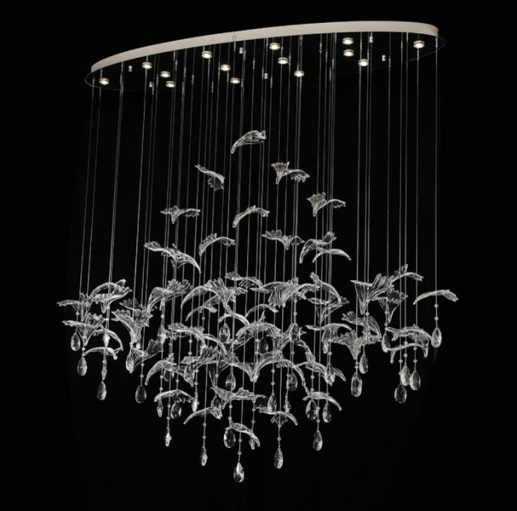 Люстра NEWPORT 8220/140 С oval chrome