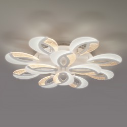 Светодиодный потолочный светильник с пультом управления Eurosvet 90140/12 белый