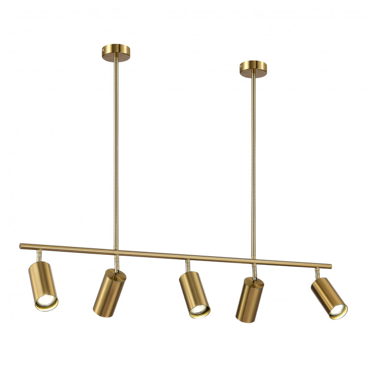 Светильник подвесной ST-Luce Латунь/Латунь GU10 5*5W 4000K SORMANO           SL1206.303.05