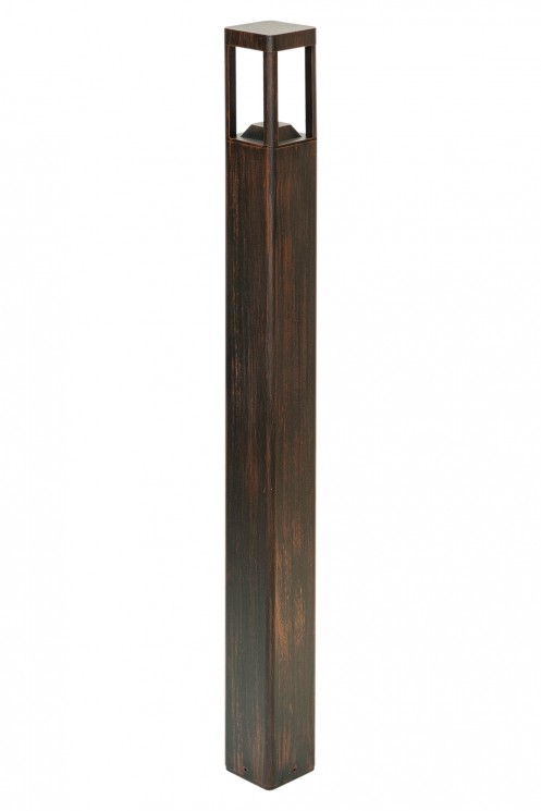 Садово-парковый светильник YAOHUALUX W61846-900 черный с коричневой патиной