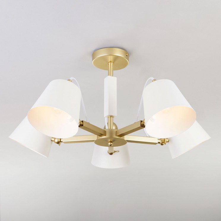 Потолочный светильник Eurosvet 70083/5 золото Frozen