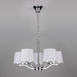 Подвесной светильник Eurosvet 70073/5 хром Felicia
