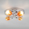 Потолочный светильник  Eurosvet Potpourri 30151/4 оранжевый