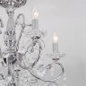 Подвесной светильник  Eurosvet Collana 10096/5 хром/прозрачный хрусталь Strotskis