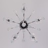Подвесной светильник  Eurosvet Collana 10096/5 хром/прозрачный хрусталь Strotskis
