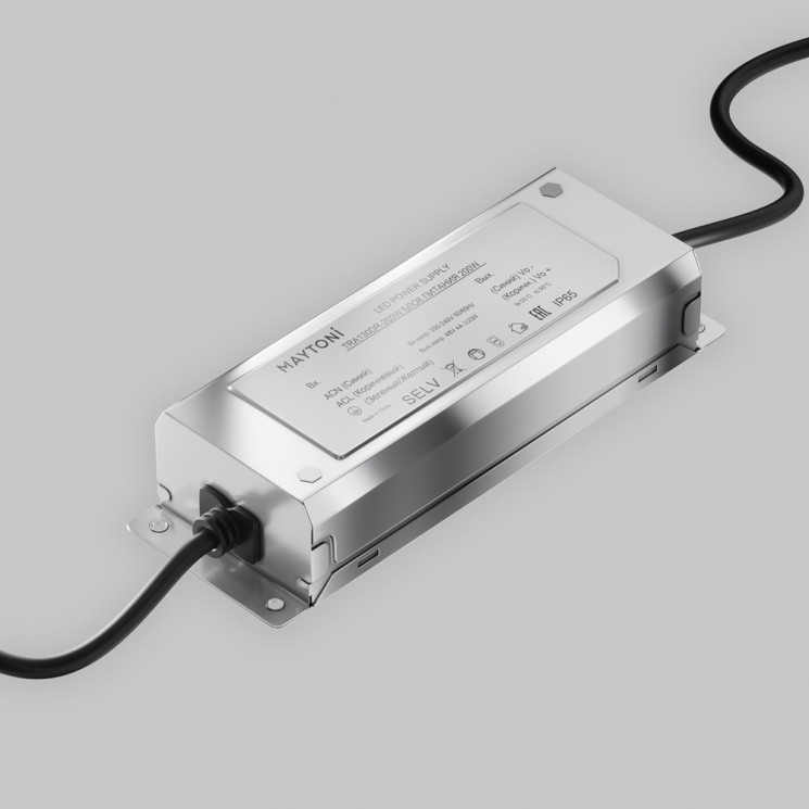Блок питания Maytoni Parity 48В, 200Вт, белый TRA130DR-200W