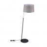 Торшер Maytoni MOD613FL-01B Bergamo Н170 см D42см черный/серый 1хЕ27
