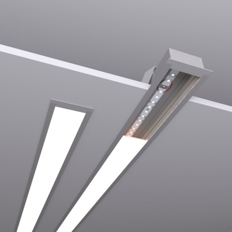 Светильник профильный встраиваемый RVE-PLS6332-2010-V 51 Вт 201 см 4000К серый