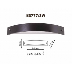 Бра Baruss BS777/2W-L