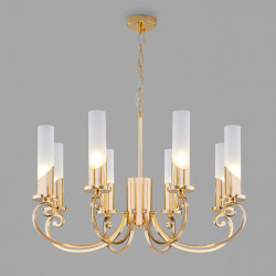Подвесная люстра Eurosvet 60117/8 золото Banci