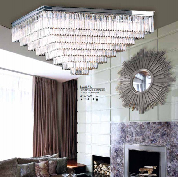 Потолочный светильник Newport 31133/PL nickel