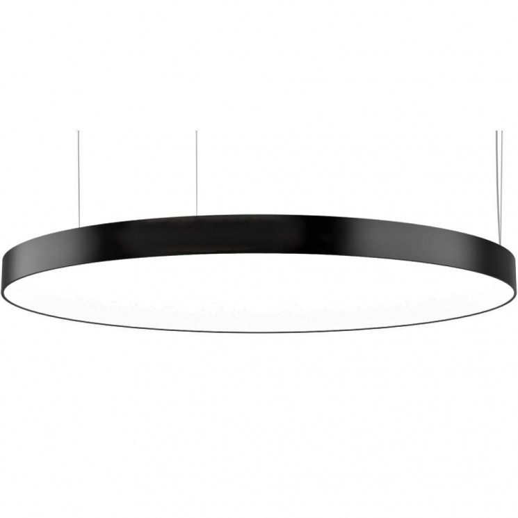 Светильник светодиодный подвесной RING-1000 круг 100 см 120 Вт 3000К черный