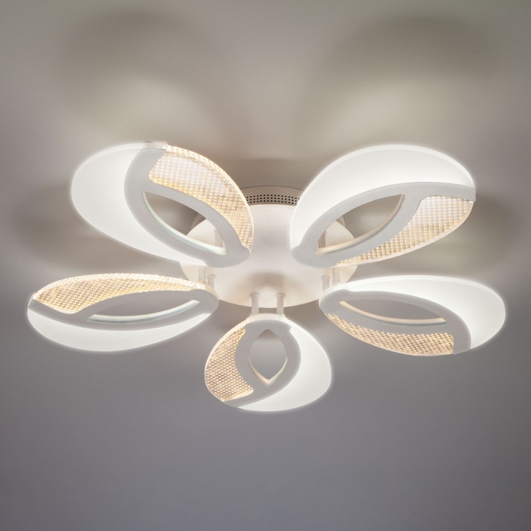 Светодиодный потолочный светильник с пультом управления Eurosvet 90140/5 белый 70W