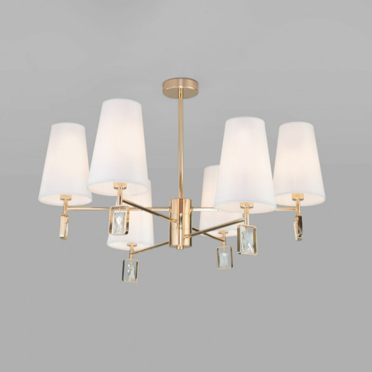 Потолочная люстра в классическом стиле Eurosvet 60137/6 золото Milazzo