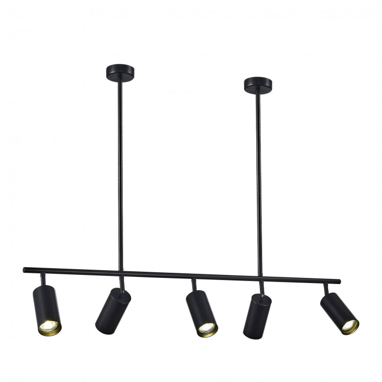 Светильник подвесной ST-Luce Черный/Черный GU10 5*5W 4000K SORMANO           SL1206.403.05