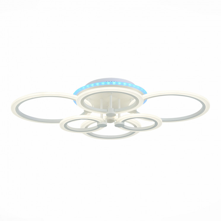 Светильник потолочный Белый/Белый LED 1*132W RGB 8W 3000-6000K CERINA          SLE500552-06RGB