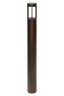 Садово-парковый светильник YAOHUALUX W61843-900 черный с коричневой патиной