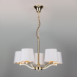 Подвесной светильник Eurosvet 70073/5 золото Felicia