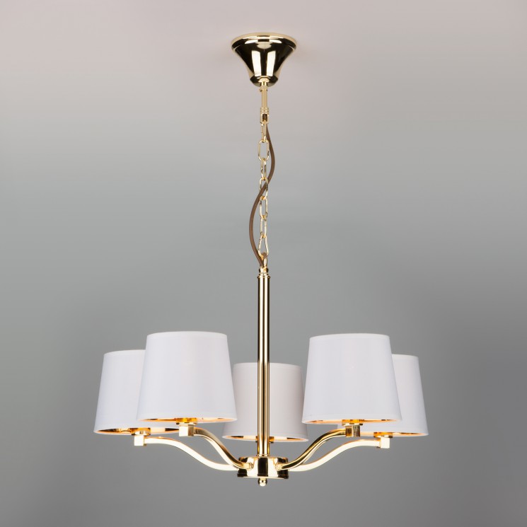 Подвесной светильник Eurosvet 70073/5 золото Felicia