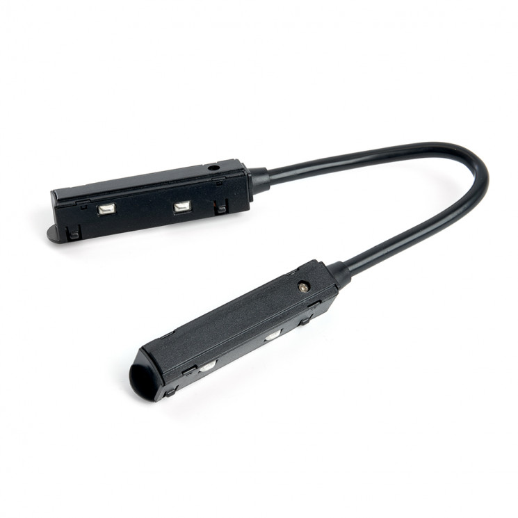 Соединитель-коннектор Feron для низковольтного шинопровода, черный, LD3002 41971