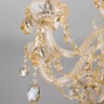 Подвесной светильник  Eurosvet Alcedo 10097/8 золото/тонированный хрусталь Strotskis