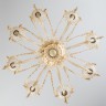 Подвесной светильник  Eurosvet Alcedo 10097/8 золото/тонированный хрусталь Strotskis