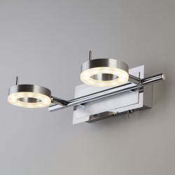 Светильник настенный Eurosvet Wheel 20001/2 алюминий