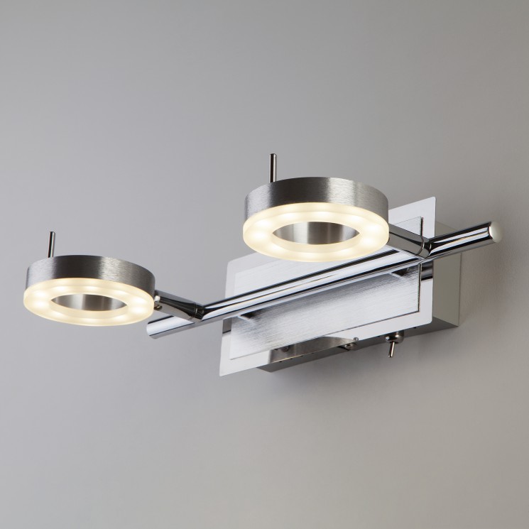 Светильник настенный Eurosvet Wheel 20001/2 алюминий