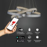 Подвесная люстра Eurosvet 90276/3 хром Smart Smart Posh