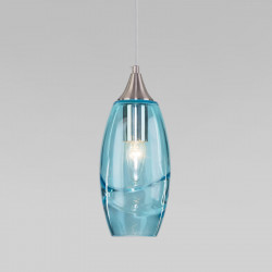 Подвесной светильник Eurosvet 50222/1 голубой LOTUS