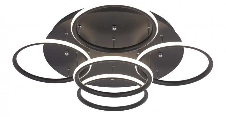 Светильник потолочный Arte lamp A2500PL-5BK RAPID