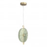 Светильник подвесной ST-Luce бронза/зелёный LED 1*11W 4000K SL6141.323.01 WASI