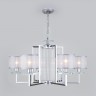Подвесная люстра с абажурами Eurosvet Fargo 60108/6 хром