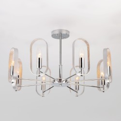 Люстра Eurosvet 60077/8 хром Maglia