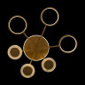 Накладная люстра LOFT IT 10164S Gold Megan
