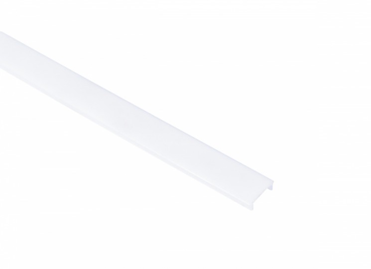 Квадратный матовый рассеиватель для алюминиевого профиля 18508 SQ