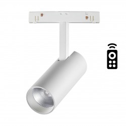 Трековый светильник для низковольного шинопровода диммируемый с пультом ДУ, со сменой цв. температур NOVOTECH SHINO 358629