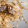 Подвесной светильник  Eurosvet Alcedo 10097/6 золото/тонированный хрусталь Strotskis