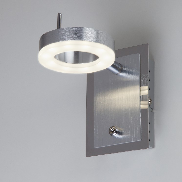 Светильник настенный Eurosvet Wheel 20001/1 алюминий