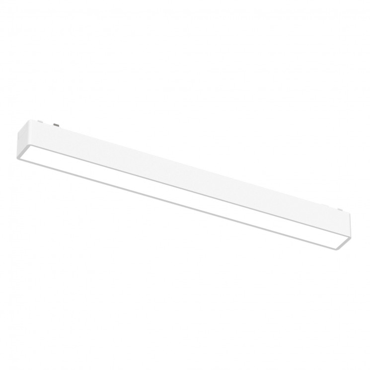 Магнитный трековый светильник SKYFLAT ST Luce  Белый LED 1*10W 3000K 530Lm Ra>90 IP20 L315xW26xH26 48V    ST674.536.15