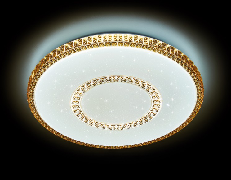 Управляемый светильник Ambrella light F99 CF 96W D500 ORBITAL CRYSTAL