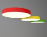 Светильник светодиодный потолочный/подвесной RVE-LBX-RING-400-P круг 40 см 19Вт 4000К цвет на заказ