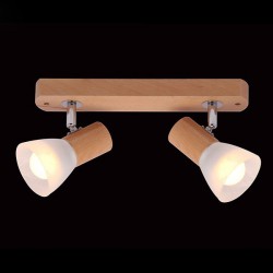 Светильник спот Eurosvet 20045/2 светлое дерево