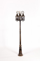 Уличный фонарный столб YAOHUALUX 84809B/18 Gb LUCERNA