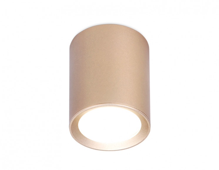 Накладной точечный светильник Ambrella light TN216 GD/S золото/песок GU5.3 D56*70