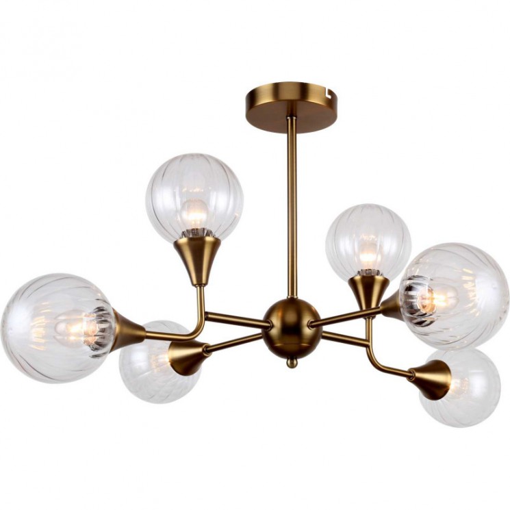 Люстра потолочная на штанге Stilfort 2006/08/06C Zerra 6*E14*40W