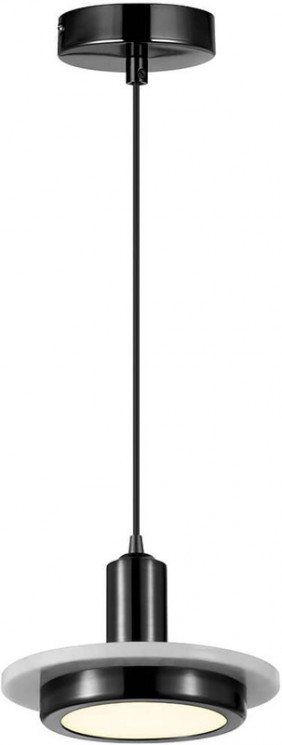 Подвес ST-Luce Черный/Черный, Белый LED 1*12W 3000K OLTARNO           SL1212.403.01