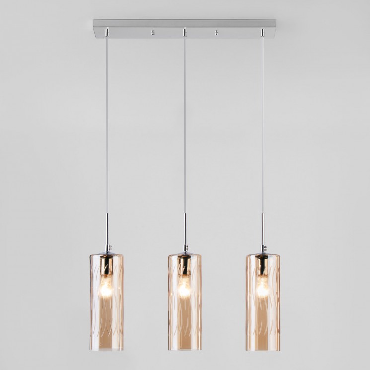 Подвесной светильник  Eurosvet Pablo 50149/3 хром