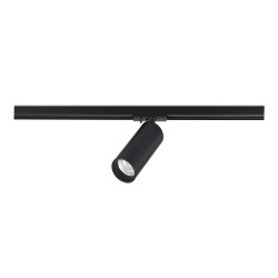 Магнитный трековый светильник однофазный ST Luce Черный LED 1*10W 4000K 900Lm Ra>90 36 IP20 DxH- 220V    ST382.446.10.TRIAC